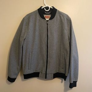 Levi’s Grey Bomber Jacket